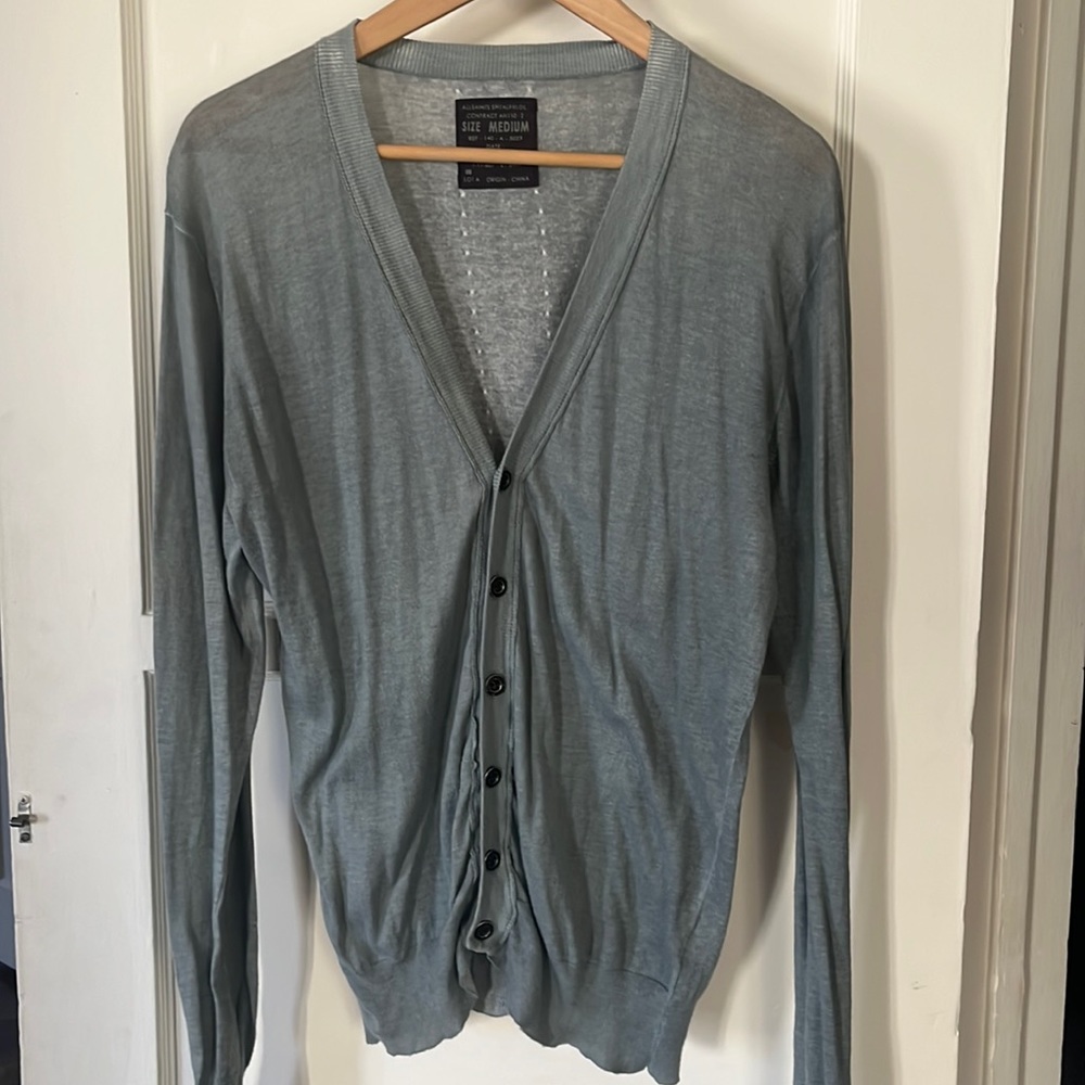 Allsaints lightweight cardigan. Size medium